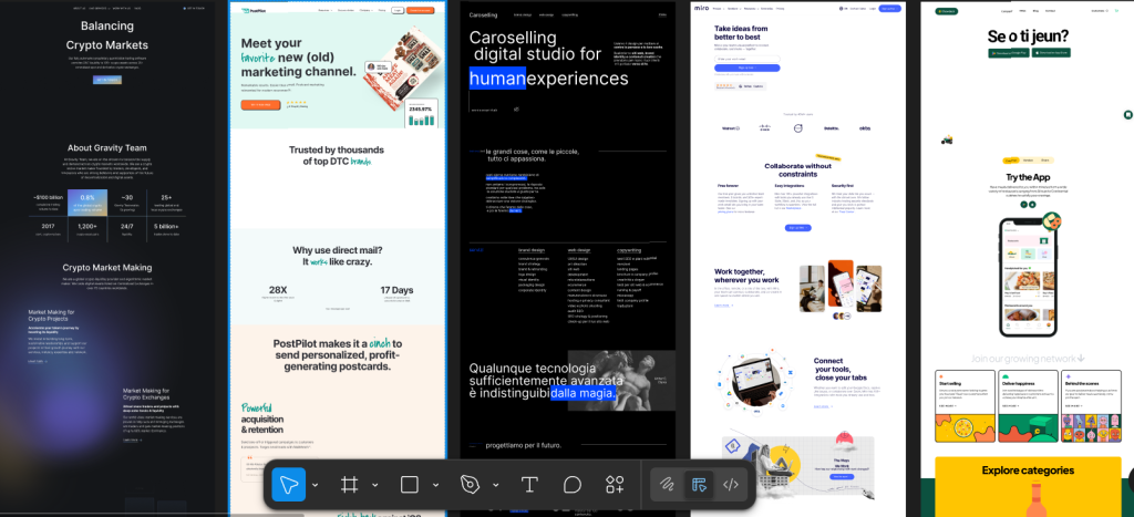 Web designs